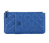 Chanel Zipped Card & Phone Holder, front view